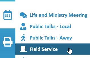 New World Scheduler Field Service Scheduler Field Service Menu