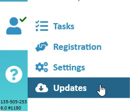 New World Scheduler Me view Updates menu