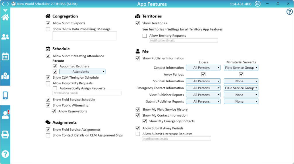 NW Scheduler NW Publisher app App Features 2024 New World Scheduler