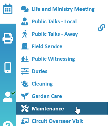 New World Scheduler Schedule Maintenance Tasks LDC Menu