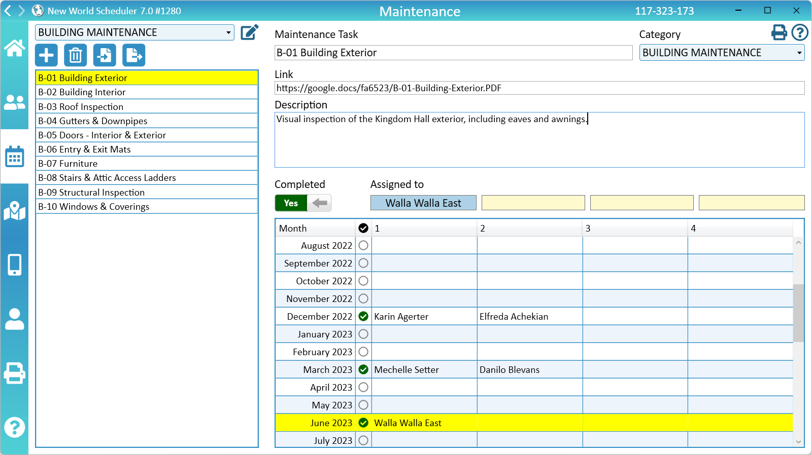 Hourglass scheduler 2025