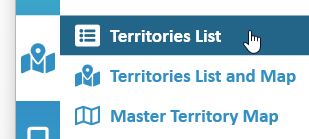 NW Scheduler Territories List Menu New World Scheduler