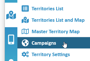 NW Scheduler Territory Campaigns Menu New World Scheduler